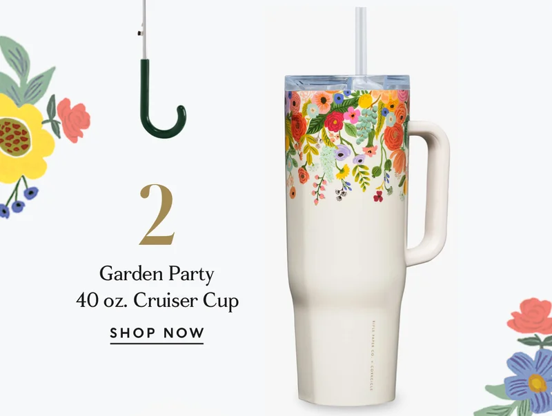 Shop Garden Party 40 oz. Cruiser Cup