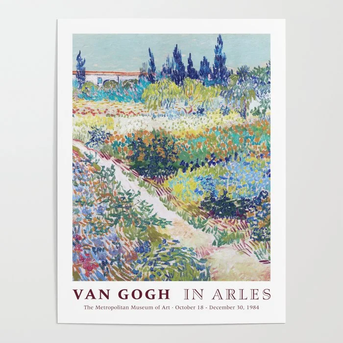 Vincent van Gogh Art Exhibition Poster Poster