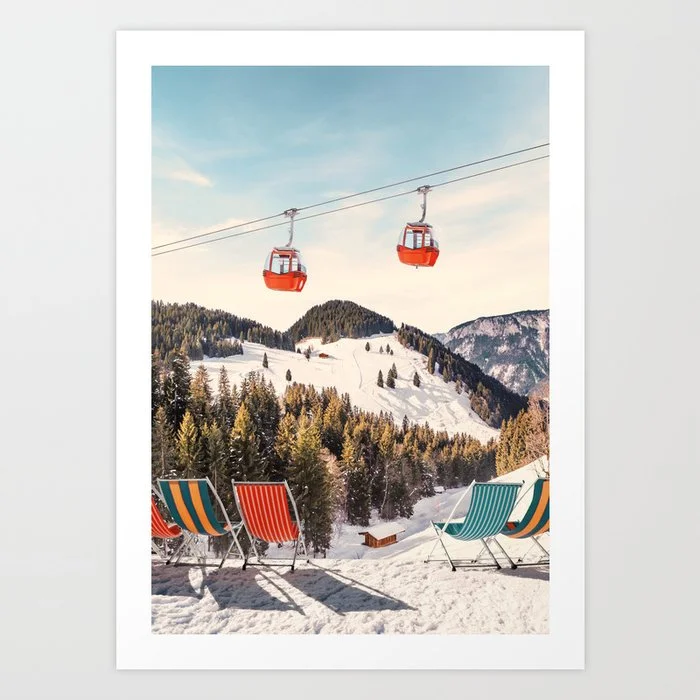 The Alps Art Print Art Print