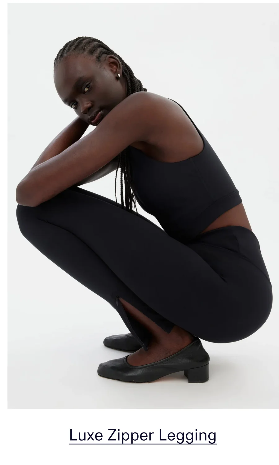 Luxe Zipper Legging