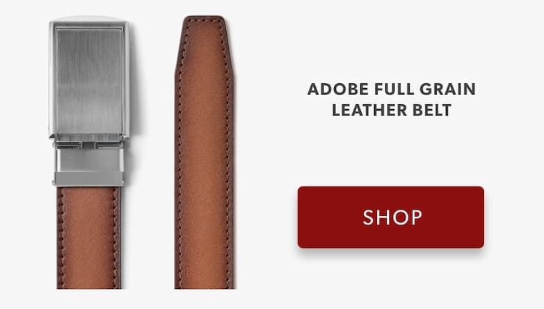 Adobe Full Grain Leather Belt Adobe Full Grain Leather Belt