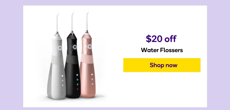 Take $20 off Water Flossers