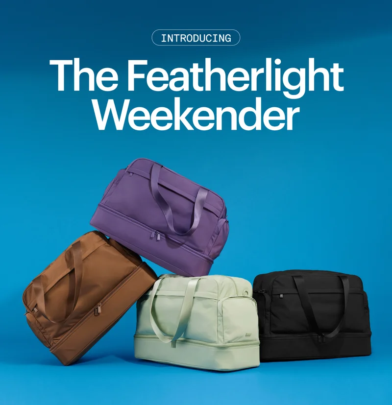 Introducing The Featherlight Weekender