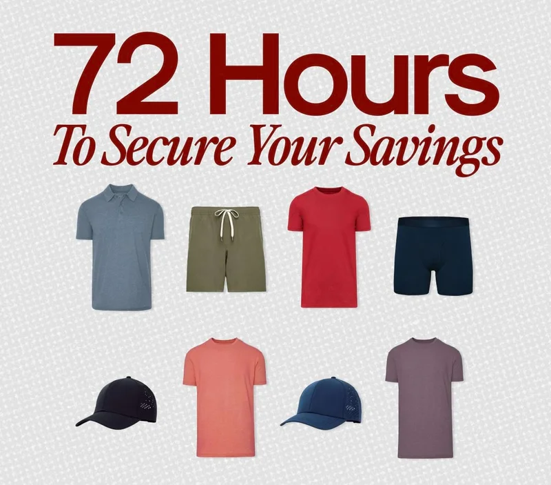 72 hours to secure your savings