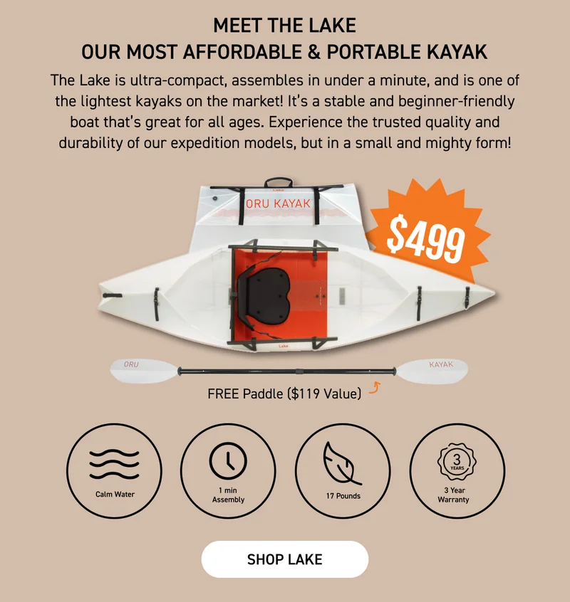 shop kayaks starting at $499 shop kayaks starting at $499
