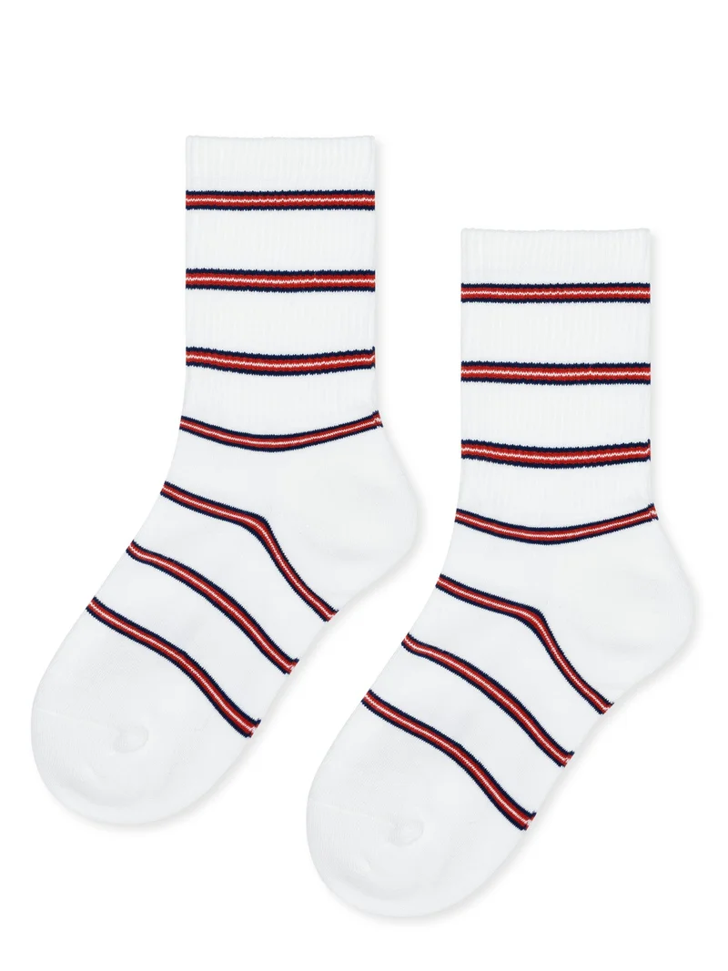 Image of Pencil Stripe Sporty Crew