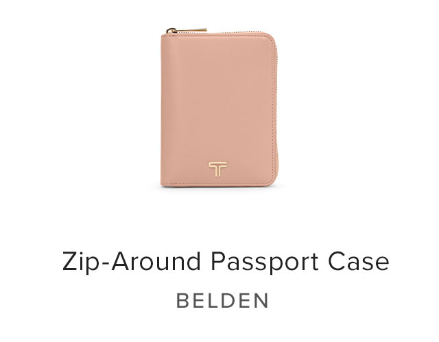 Zip-Around Passport Case