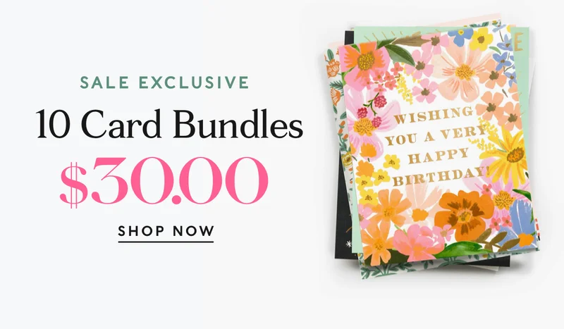 Sale Exclusive: 10 Card Bundles