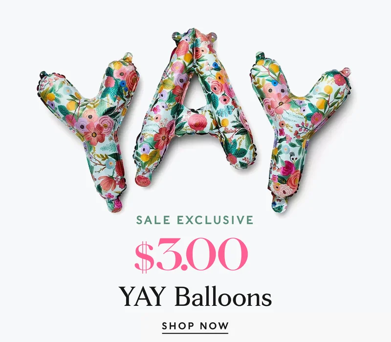 Yay sale Exclusive Balloons