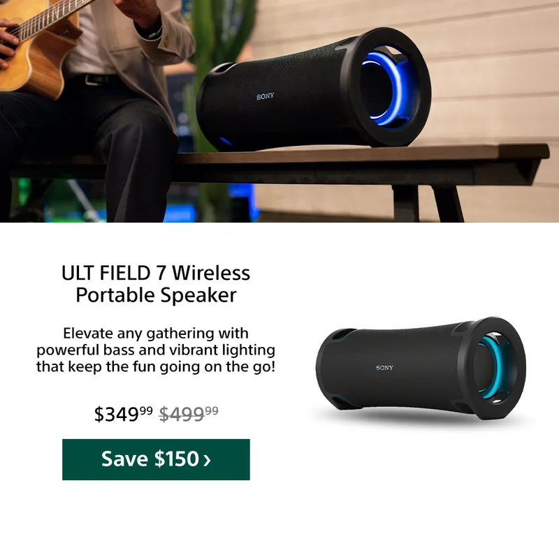 ULT Field 7 Wireless Portable Speaker | Save $150