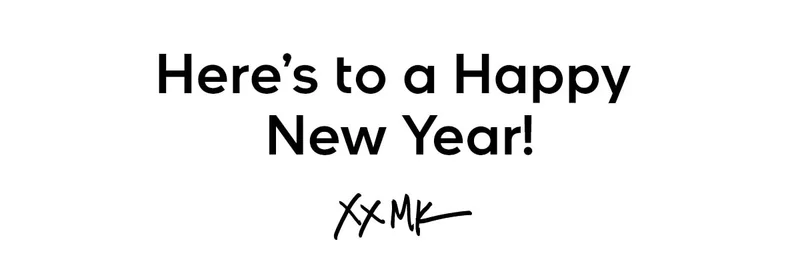 Here's to a happy new year!