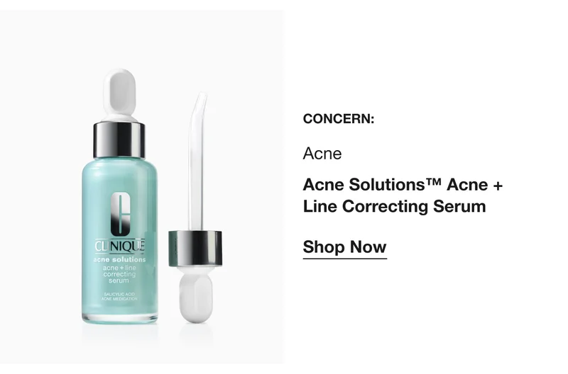 CONCERN: Acne Acne Solutions™ Acne + Line Correcting Serum | Shop Now
