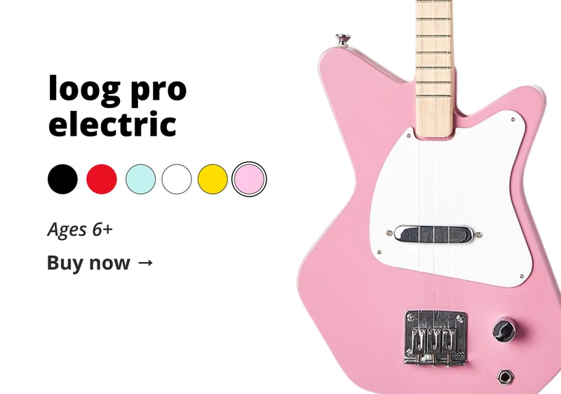 Loog pro electric - ages 6+ - buy now