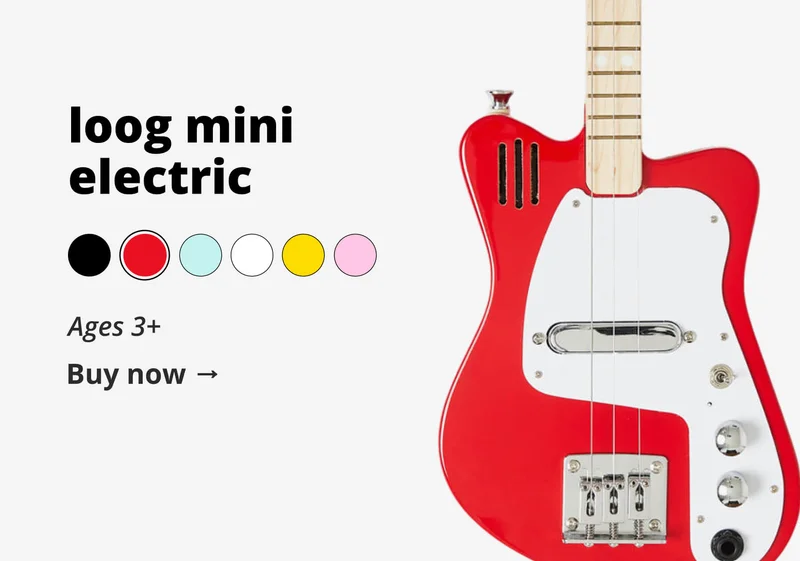 Loog mini electric - ages 3+ - buy now