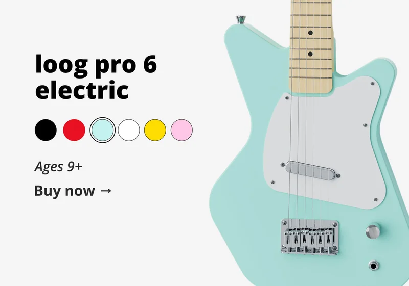 Loog pro 6 electric - ages 9+ - buy now