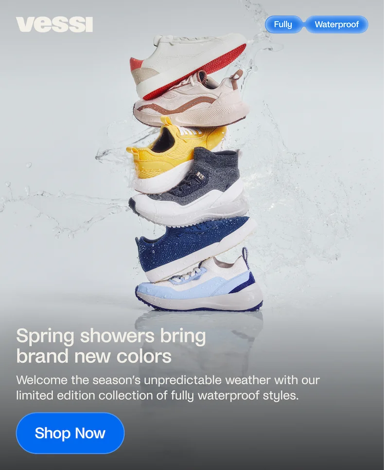 Spring showers bring brand new colors