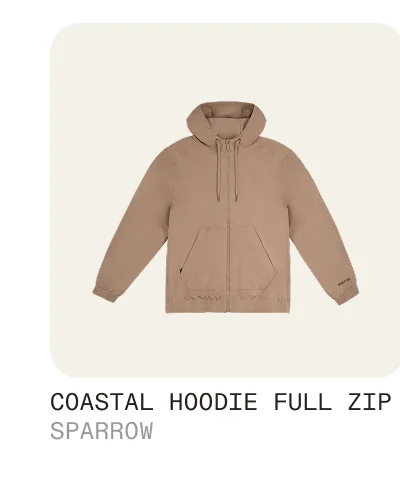Coastal Hoodie Full Zip