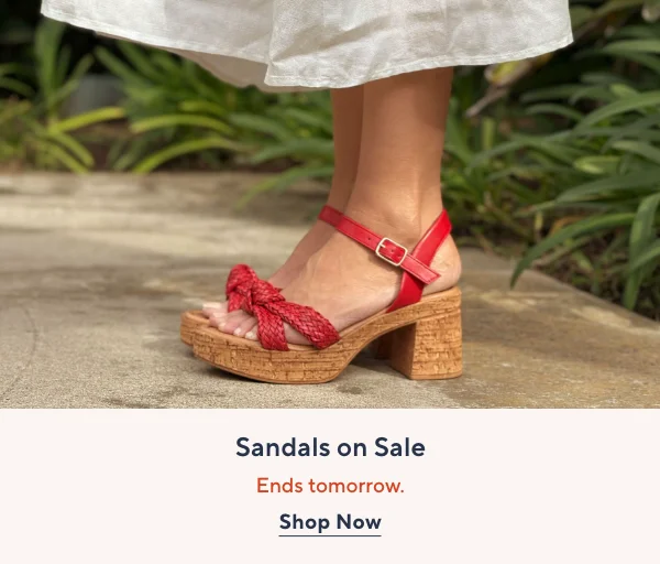 sandals on sale