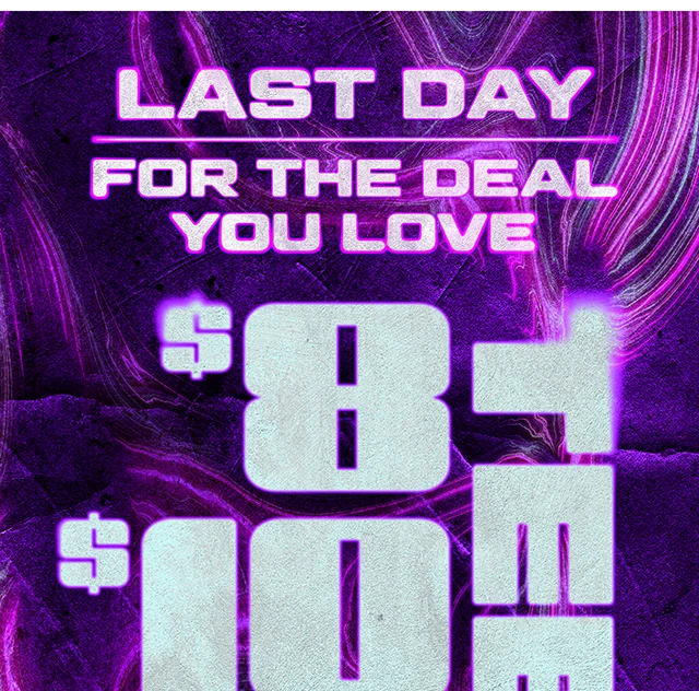 Last Day! For The Deal You Love! 8, 10, And 12 Dollar Tees. Exclusions Apply. Shop Now