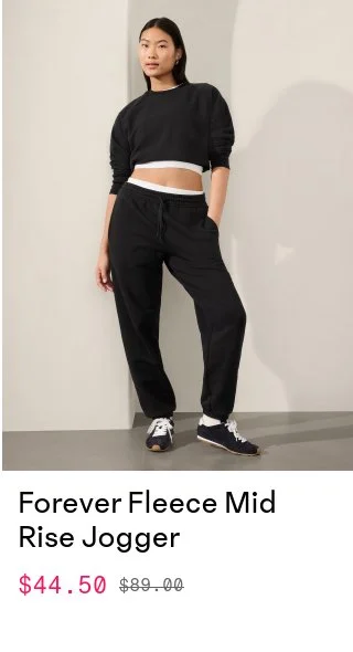 Forever Fleece Mid Rise Jogger