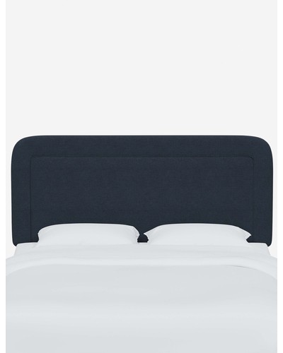 Gwendolyn Headboard-Navy Linen / Queen