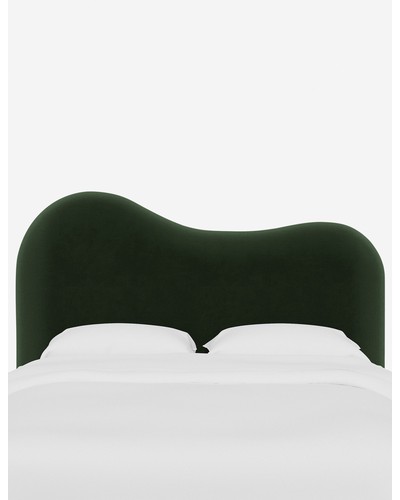 Kadence Headboard - Emerald Velvet / King