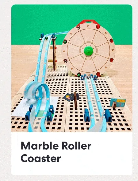 Marble Roller Coaster
