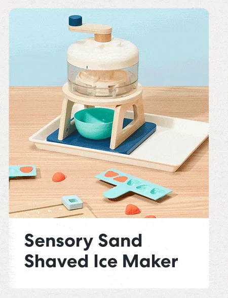 Sensory Sand Shaved Ice Maker