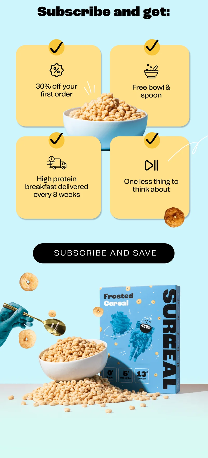 Subscribe and get: