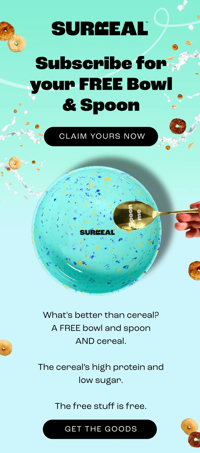 Subscribe for your FREE Bowl & Spoon