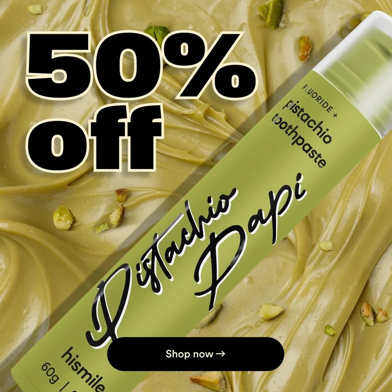 50% off Pistachio Papi Toothpaste - Shop now