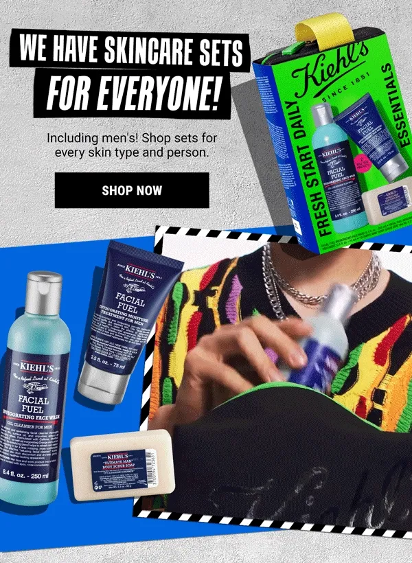 We have Skincare Sets For Everyone
