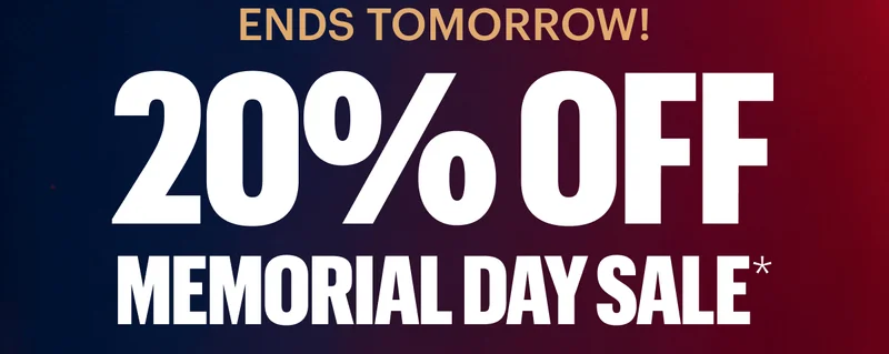 ENDS TOMORROW!