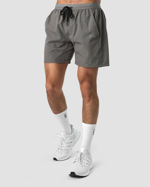 Image of Workout 2-in-1 Shorts Dark Grey