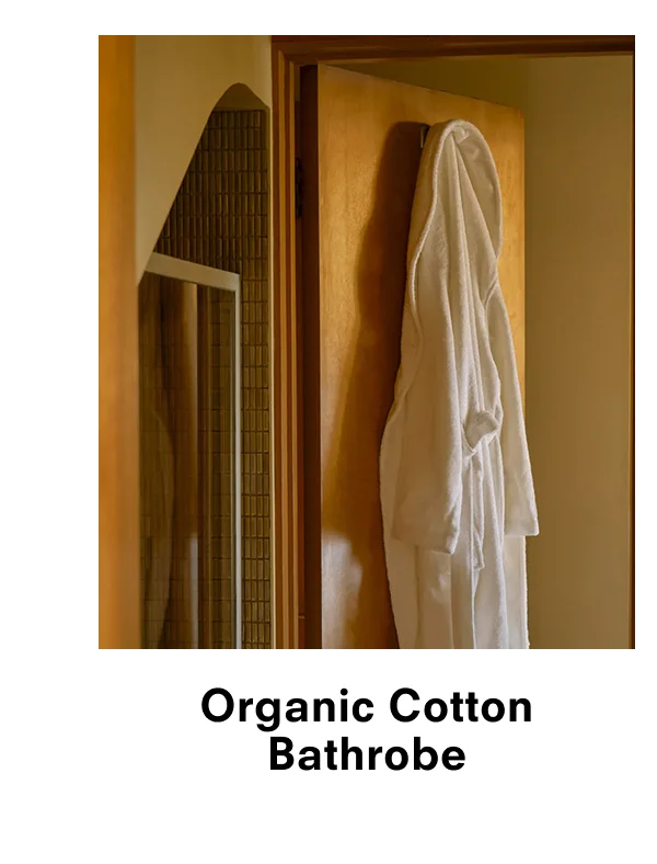 Organic Cotton Bathrobe