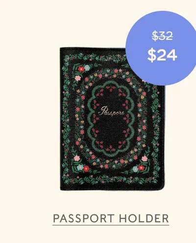$24 | PASSPORT HOLDER