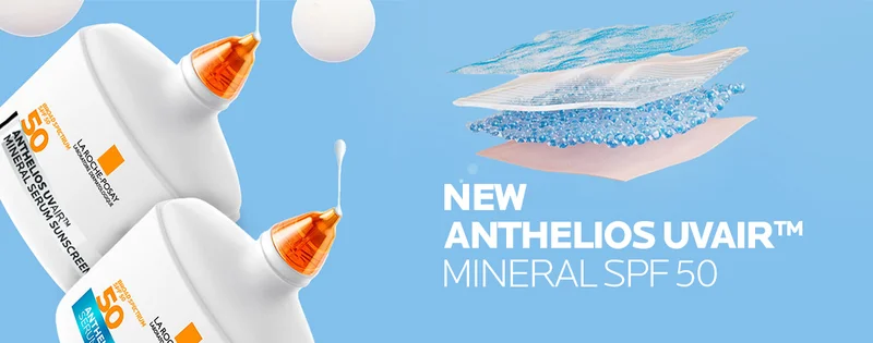 Discover the new Anthelios UVAir Mineral Serum Sunscreen