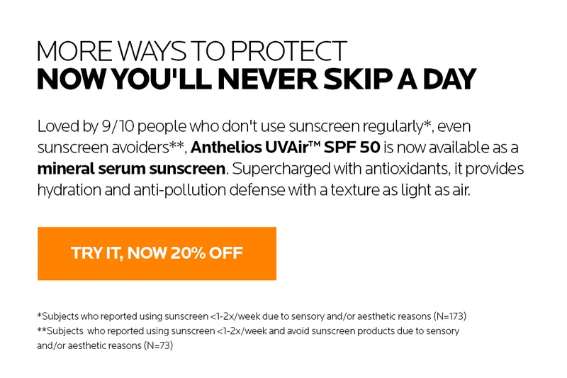 Discover our new Anthelios UVAir Mineral Serum Sunscreen