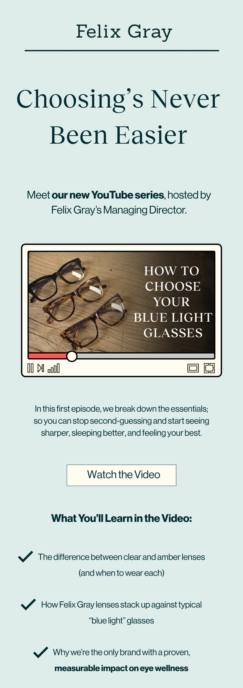 Sunglasses reimagined.