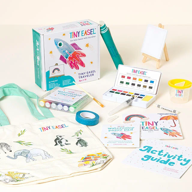 Kids Travel Learn to Watercolor Set