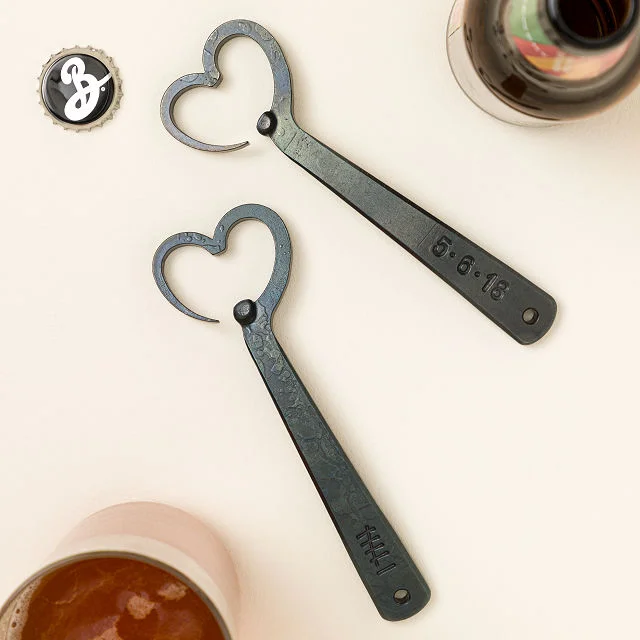Personalized Heart Bottle Opener
