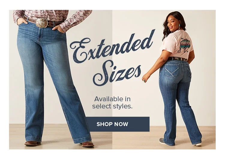EXTENDED SIZES | SHOP NOW