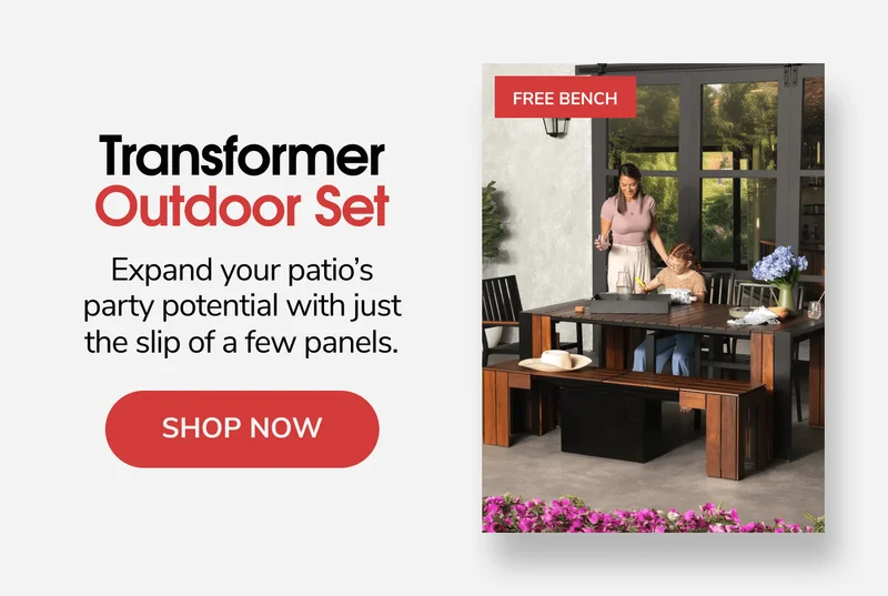Transformer Outdoor Dining Set