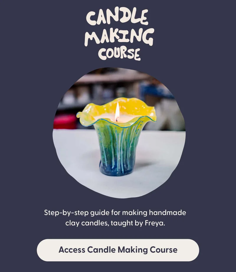 Access to candle making course hosted by Freya
