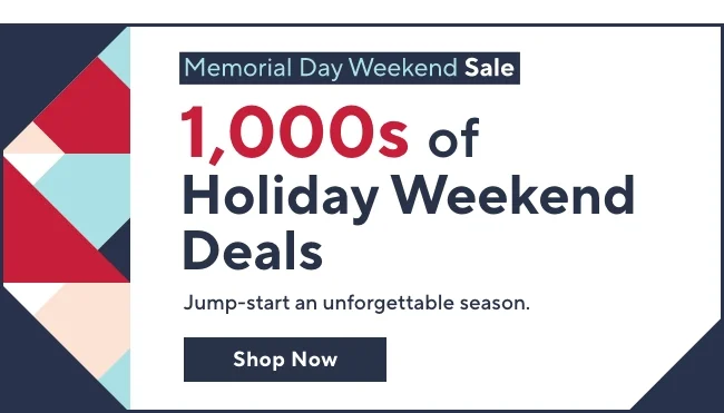 Memorial Day Sale
