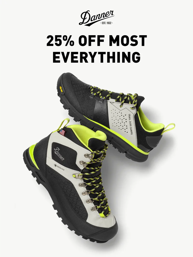 25% Off Most Everything