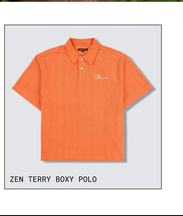 ZEN TERRY BOXY POLO