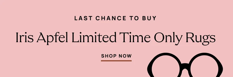 Iris Apfel Limited Time Only Rugs - Shop Now