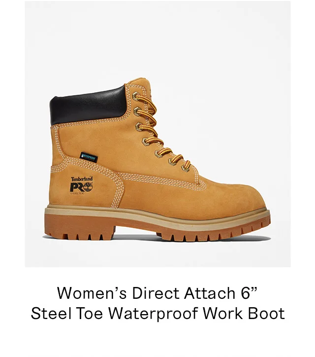 Women's Direct Attache 6 Inch Steel Toe Waterproof Work Boot