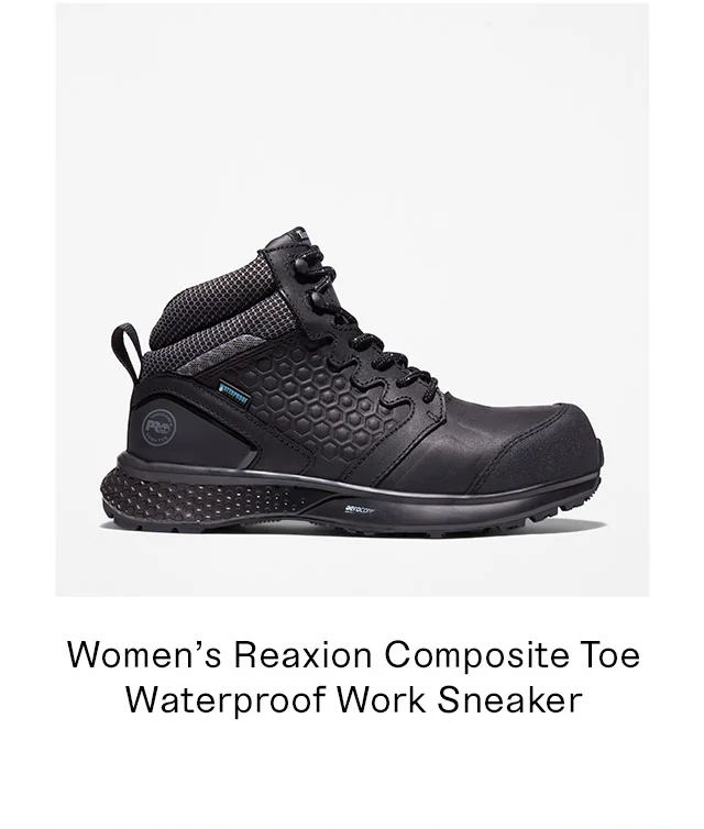 Women's Reaxion Composite Toe Waterproof Work Sneaker